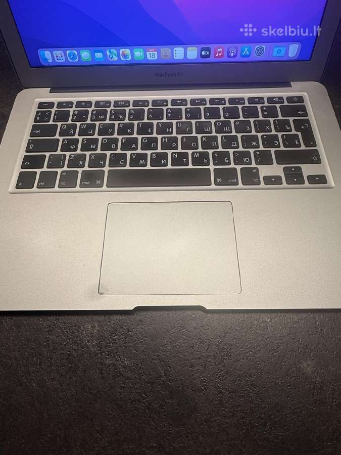 Apple MacBook Air 13" (2017) / 8gb / 128gb SSD - nuotraukos Nr. 3