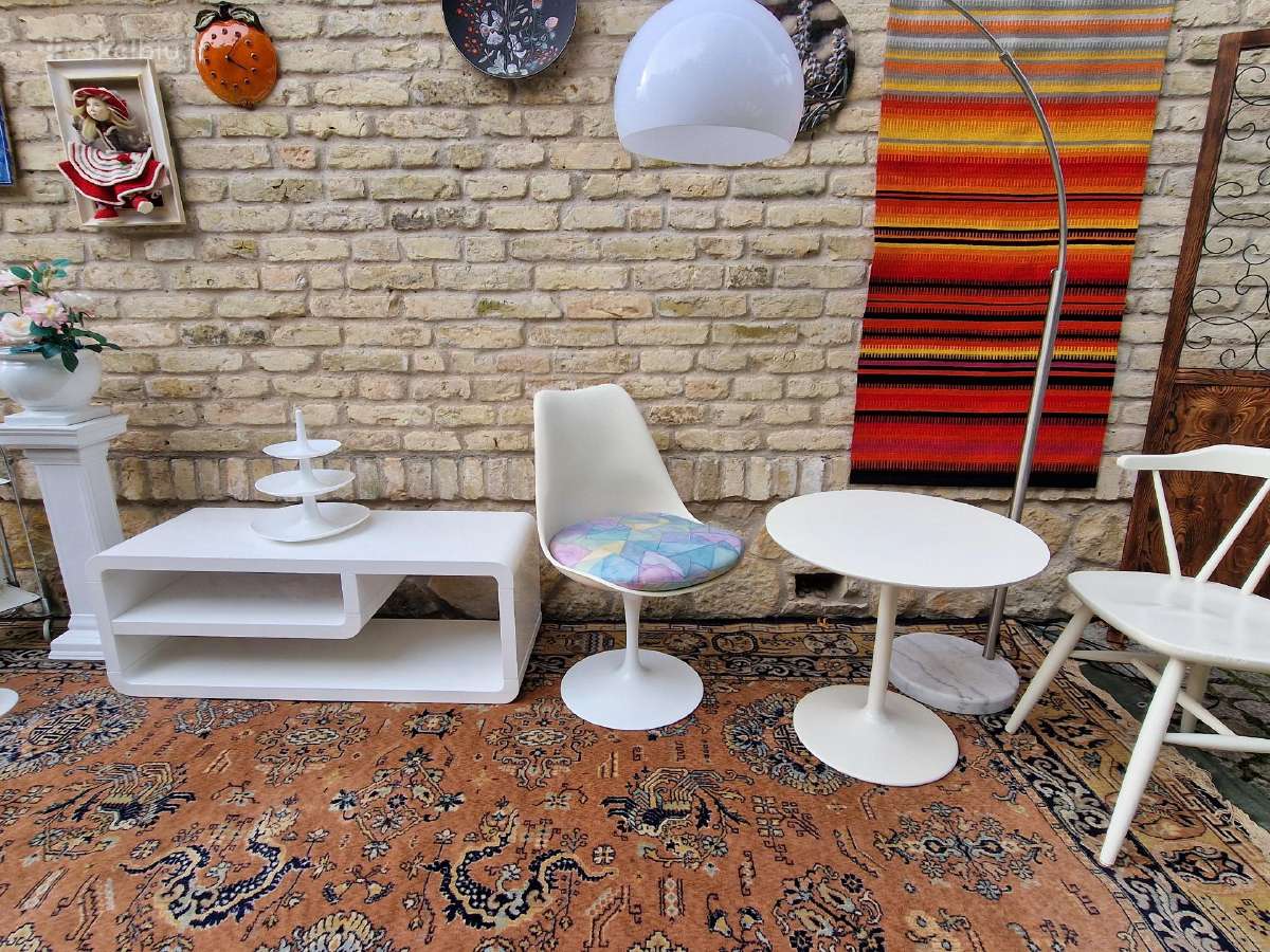 Vintažinis mid century kavos staliukas - nuotraukos Nr. 7