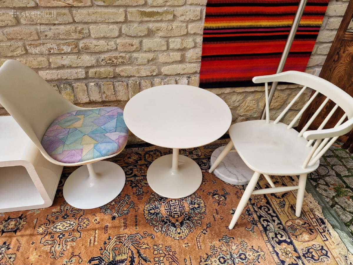 Vintažinis mid century kavos staliukas - nuotraukos Nr. 8