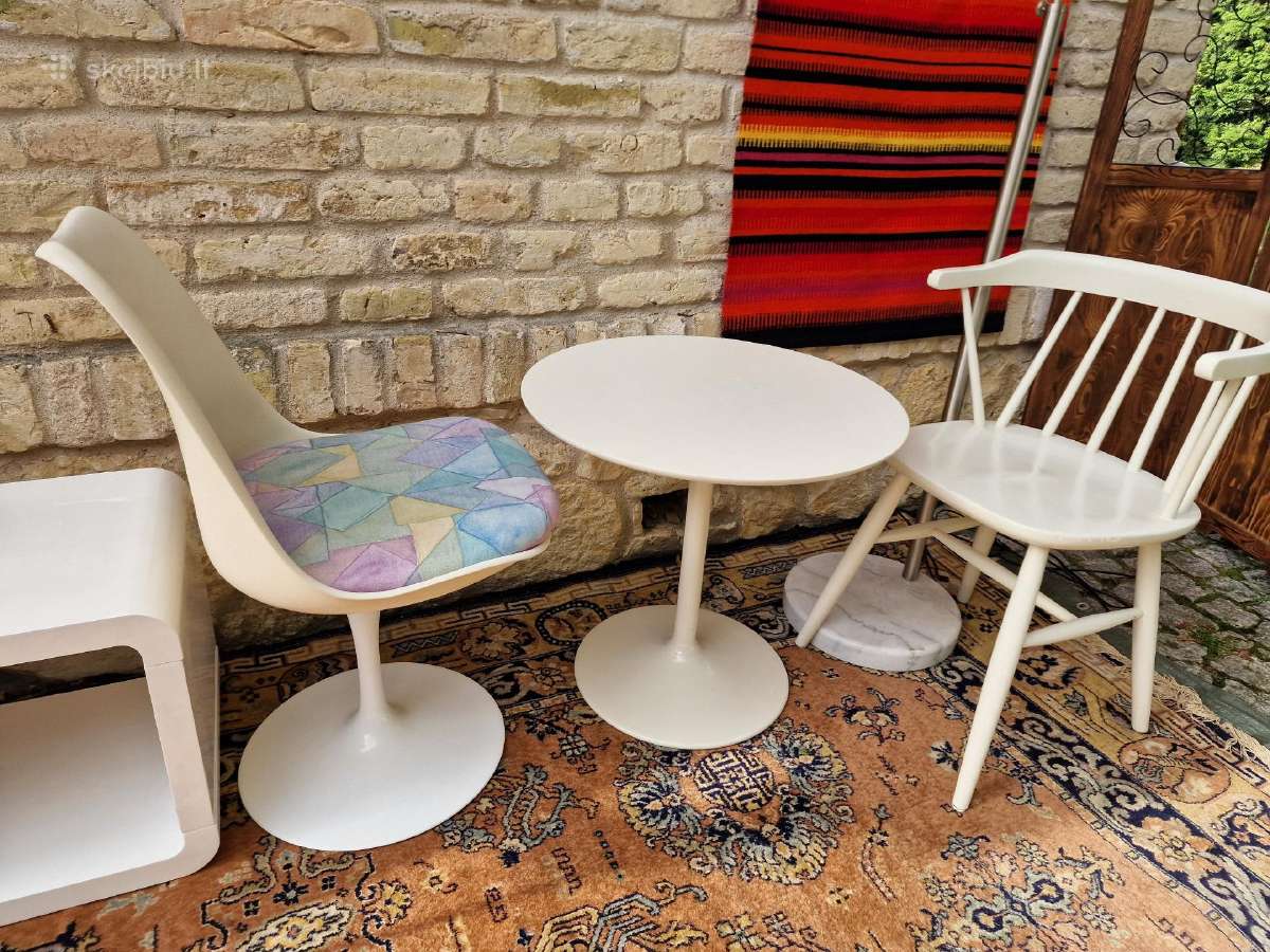 Vintažinis mid century kavos staliukas - nuotraukos Nr. 14