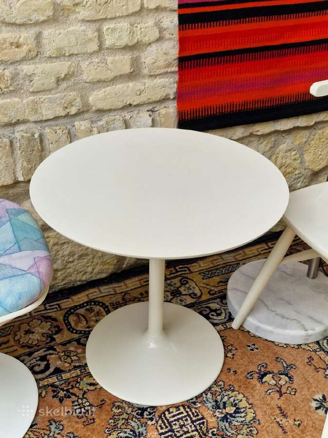 Vintažinis mid century kavos staliukas - nuotraukos Nr. 15