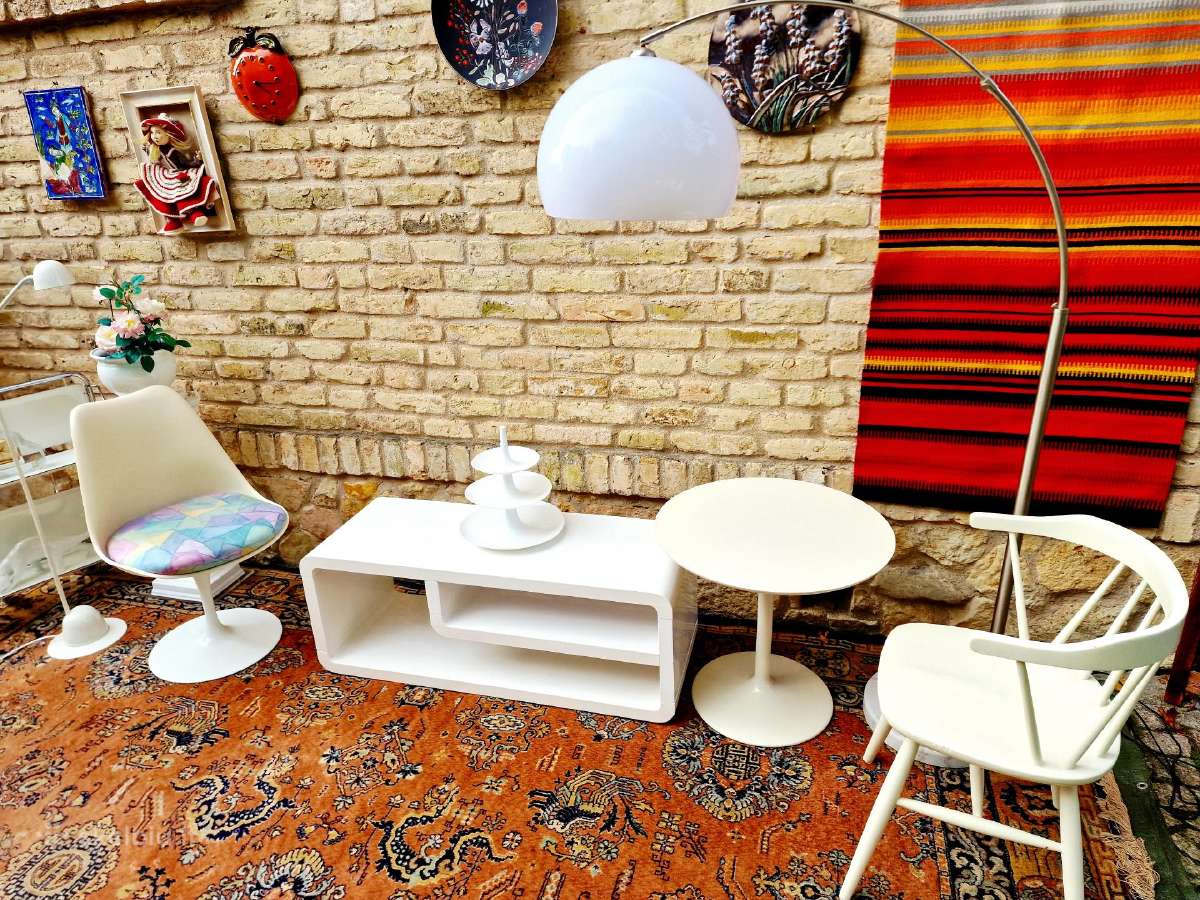 Vintažinis mid century kavos staliukas - nuotraukos Nr. 21