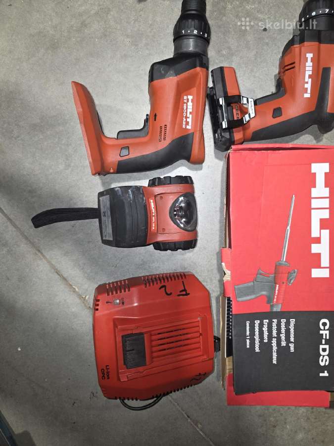 Hilti irankiai, Perferatoriai, metalo suktukai, ba - nuotraukos Nr. 3