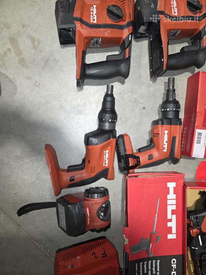 Hilti irankiai, Perferatoriai, metalo suktukai, ba - nuotraukos Nr. 5