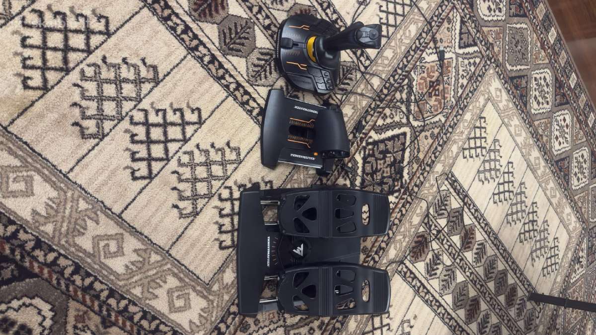 Thrustmaster skrydžio simuliatoriaus komplektas - nuotraukos Nr. 5