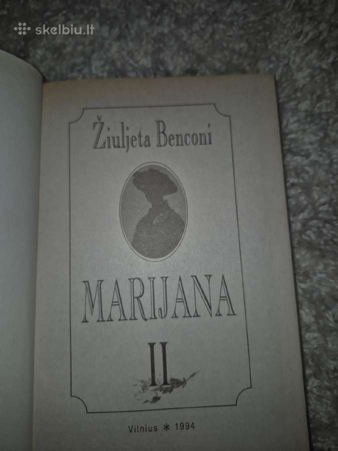Marijana pilnas rinkinys Ž. Benconi - nuotraukos Nr. 2