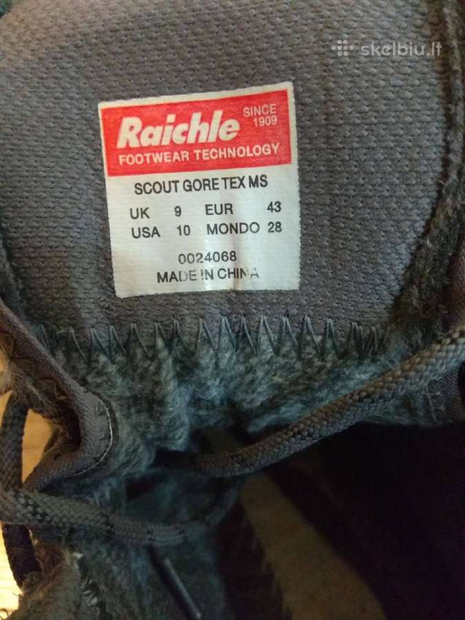 Mammut Raschle Scout Gore-tex turistiniai batai - nuotraukos Nr. 5