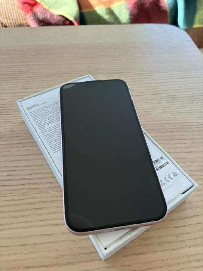 Idealus iPhone 15 plus 128gb rozinis - nuotraukos Nr. 7