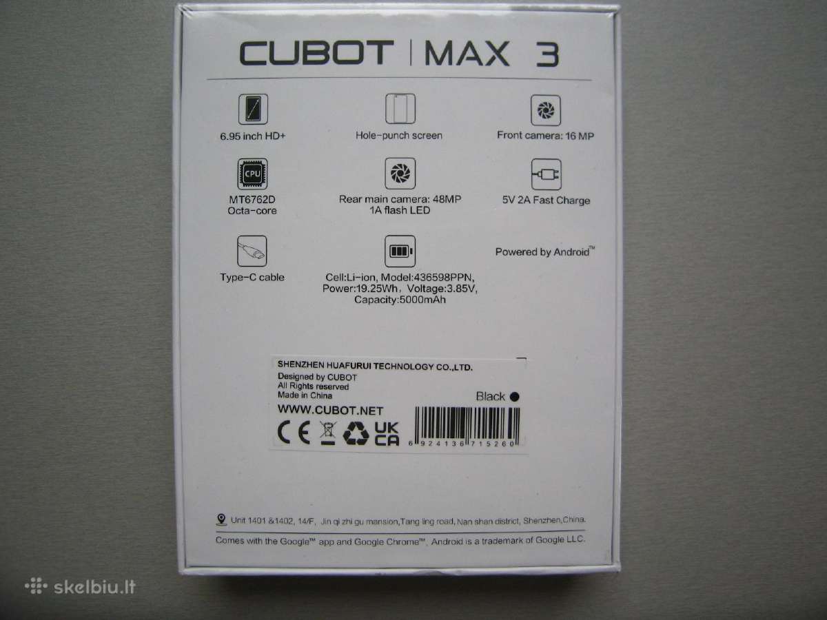 Cubot Max 3 - nuotraukos Nr. 5