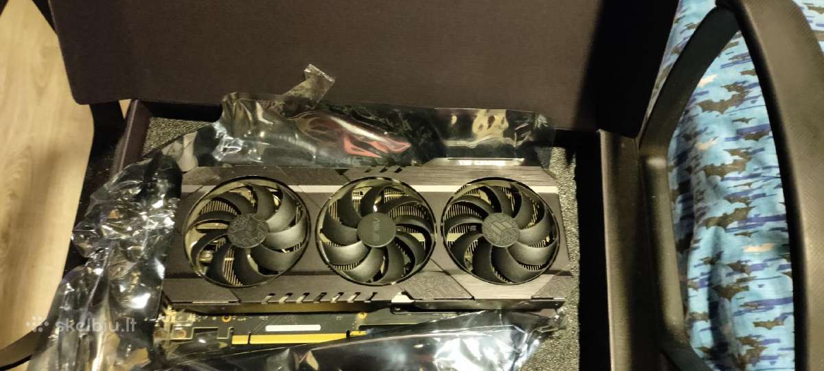 Rtx 3070 asus Tuf Oc 8gb - nuotraukos Nr. 2