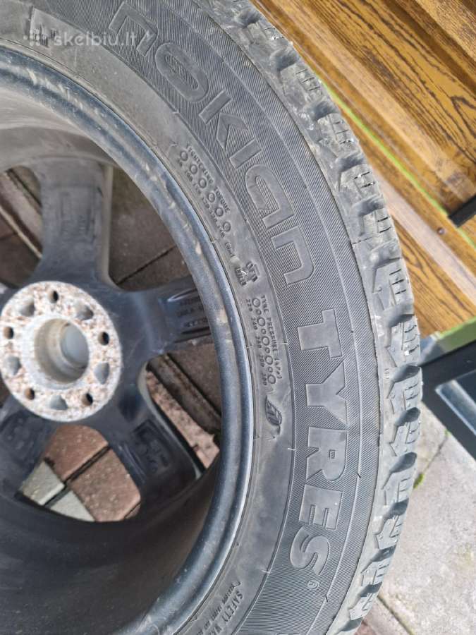 R17 Opel ratlankiai su padangom - nuotraukos Nr. 4