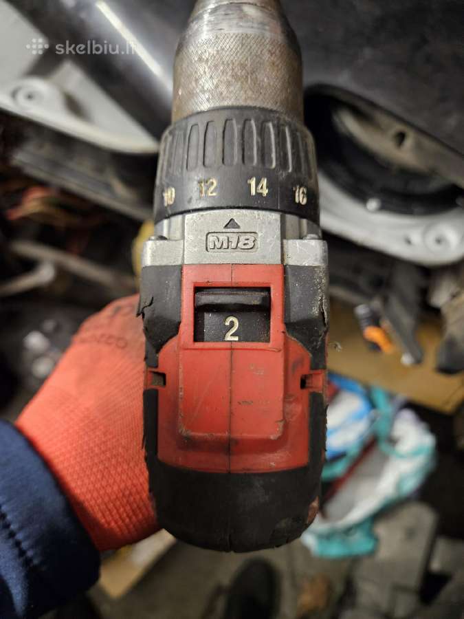 Milwaukee M18 cblpd suktukas - nuotraukos Nr. 3