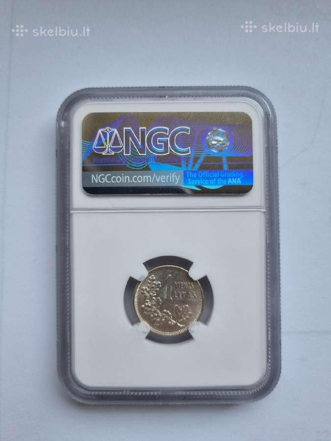 1 Litais 1925m unc Ngc - nuotraukos Nr. 2