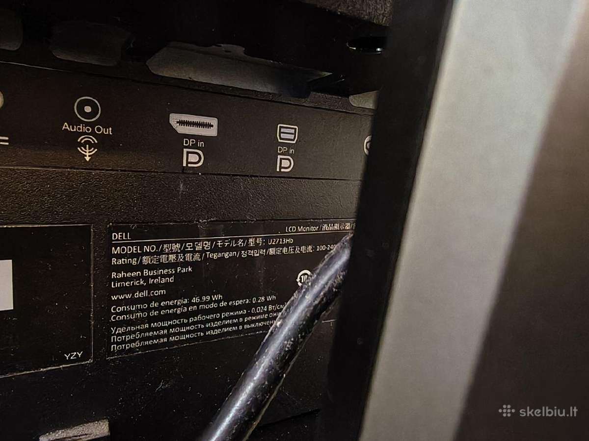 Dell Ultrasharp U2713h - nuotraukos Nr. 2