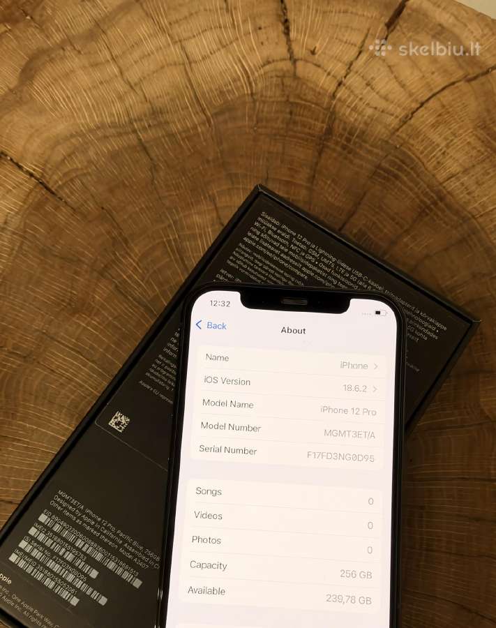 iPhone 12 Pro 256 GB - nuotraukos Nr. 14