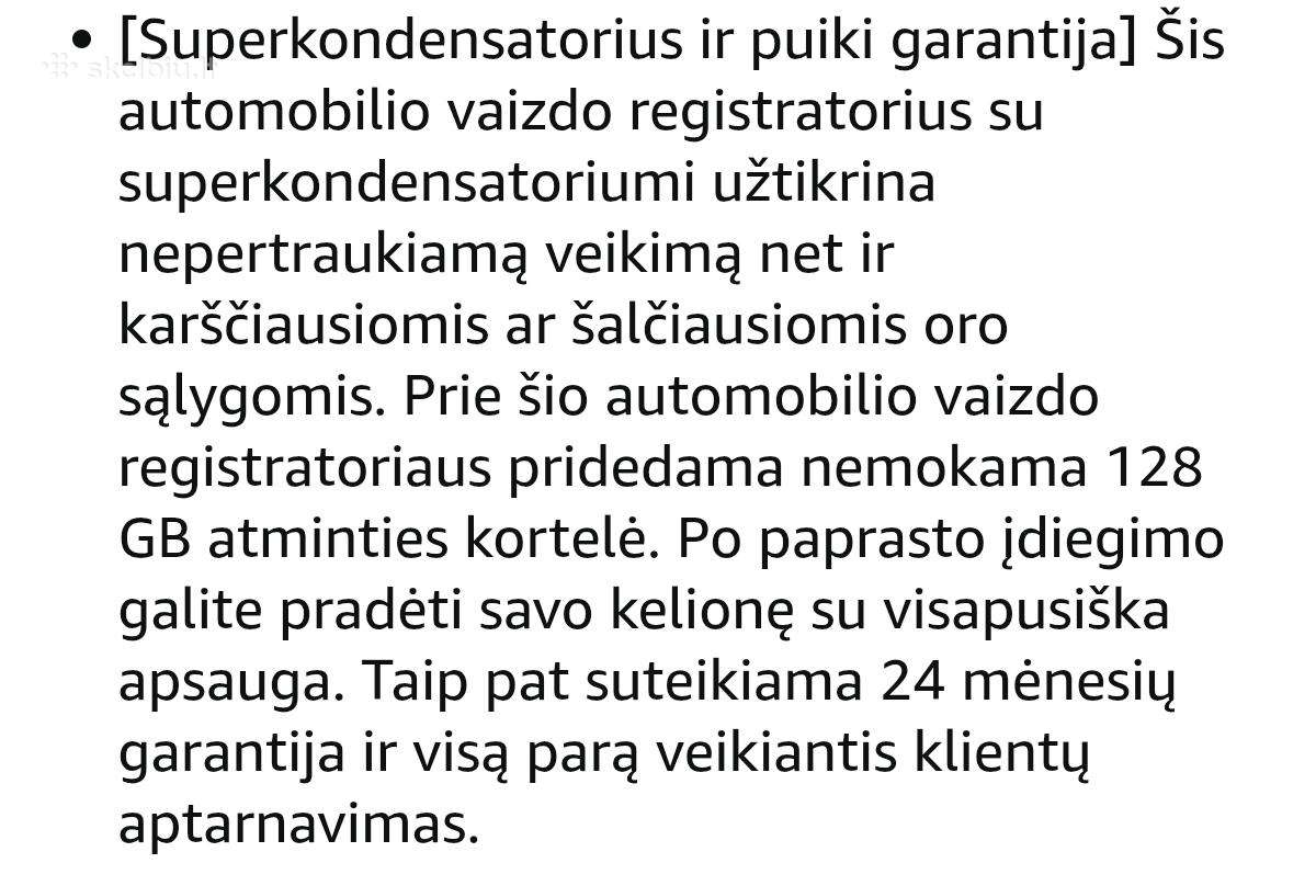 Automobilio vaizdo registratorius Red riger F7n - nuotraukos Nr. 5