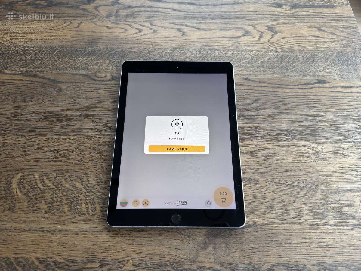 2018 iPad 6gen 32gb A1893 pririšti prie įmones. - nuotraukos Nr. 6
