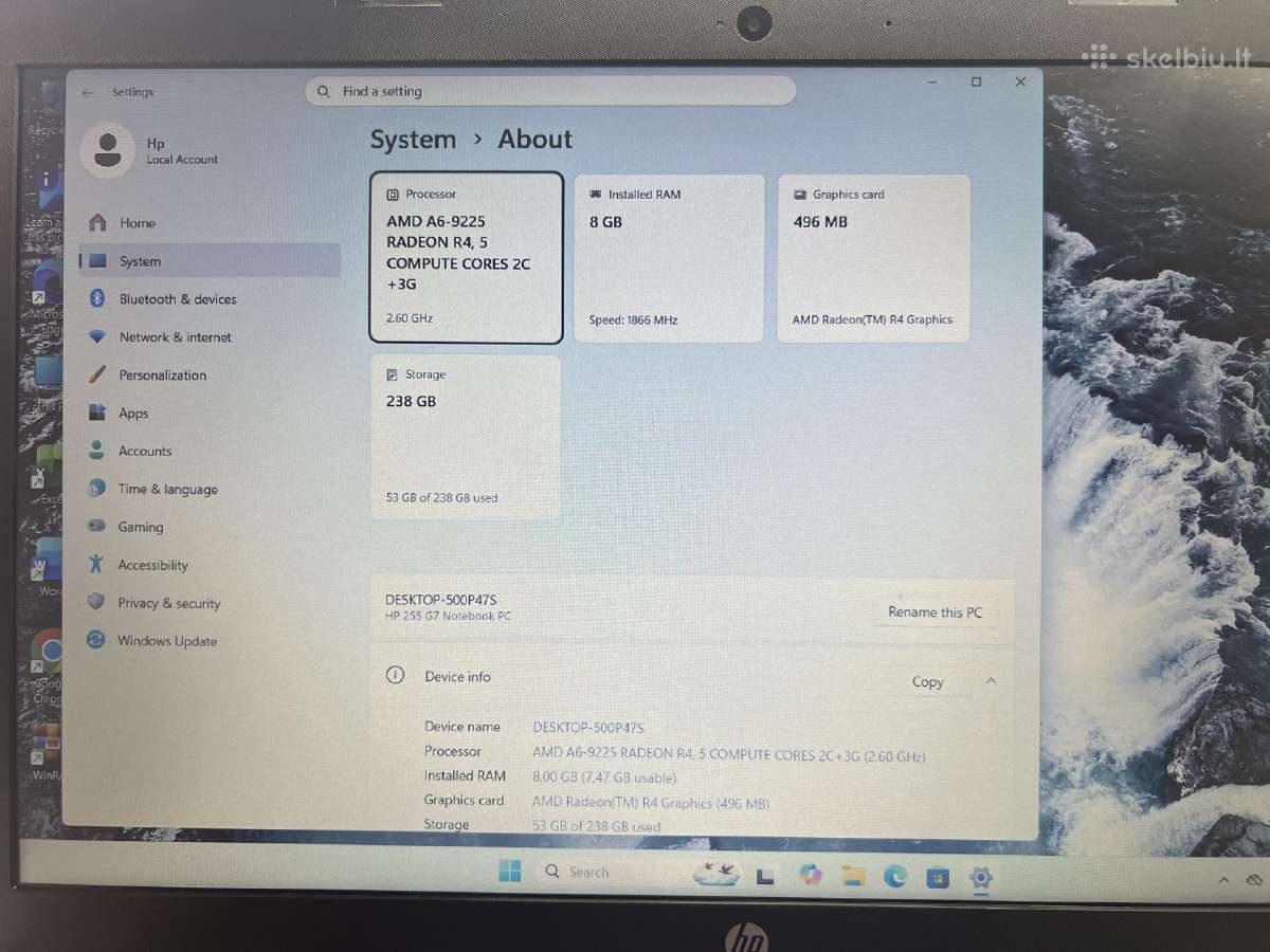 Hp probook 255 G7 - nuotraukos Nr. 2