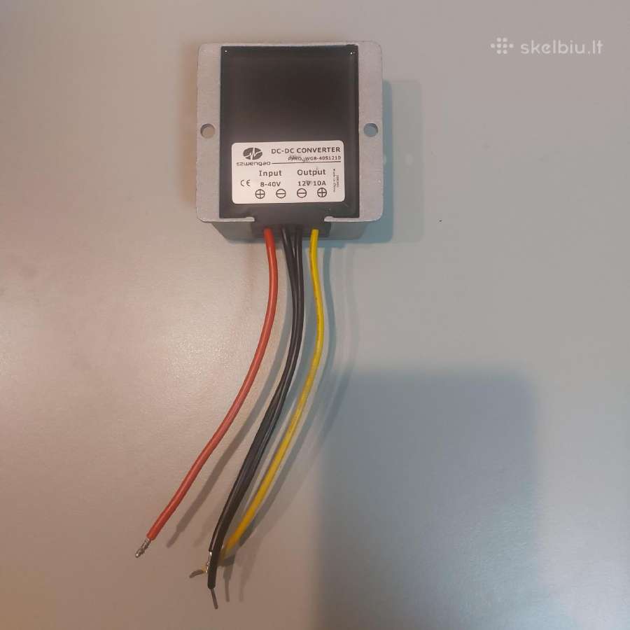 Įtampos keitiklis dc/dc 12v - nuotraukos Nr. 3
