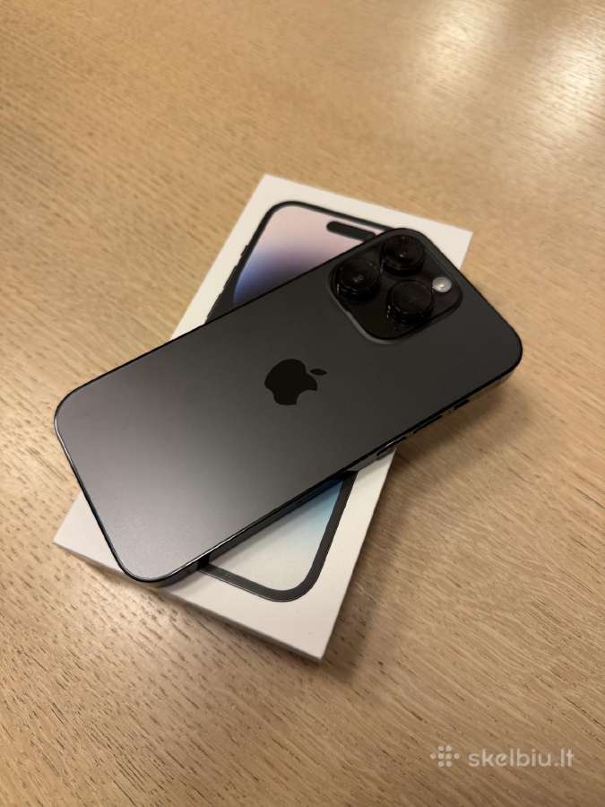 iPhone 14 Pro 128gb Space Black - nuotraukos Nr. 3