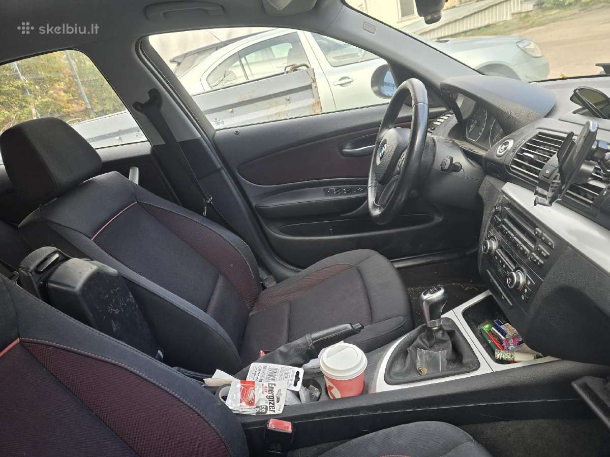Bmw 118d (E87), 2008 m., 2.0d 105 kw - nuotraukos Nr. 11
