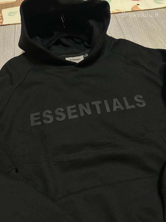 Essentials vyriškas sportinis komplektas – juodas - nuotraukos Nr. 5