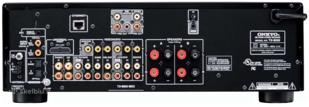 Onkyo Tx-8050 stereo stiprintuvas - nuotraukos Nr. 2