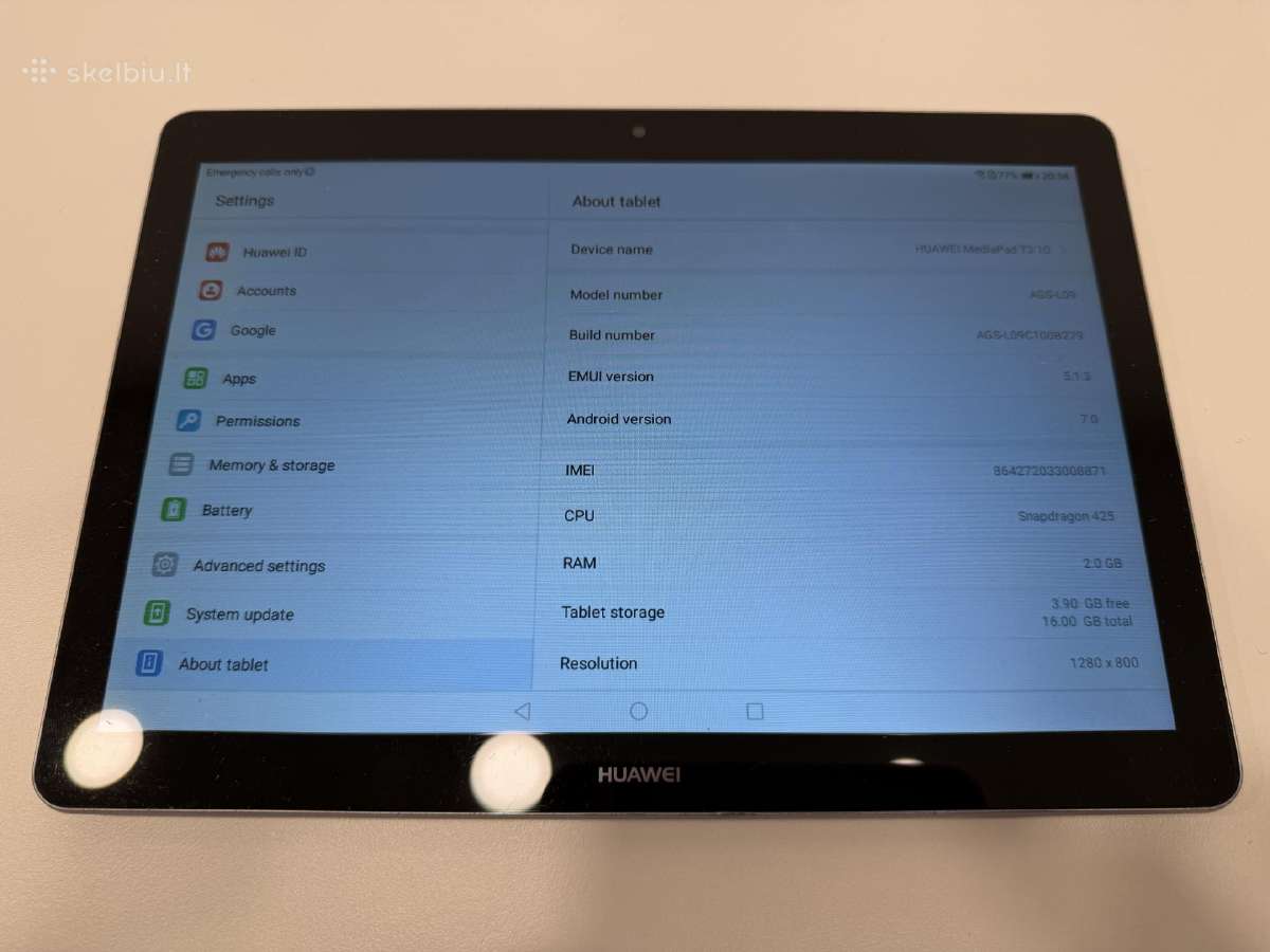 Huawei Mediapad - nuotraukos Nr. 5
