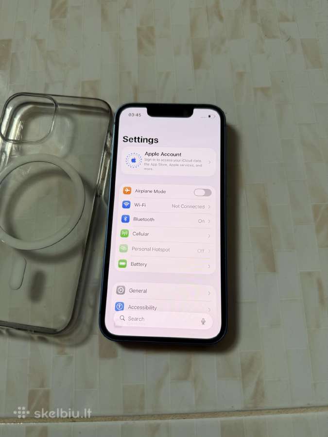 iPhone 13 mini 128gb Blue - nuotraukos Nr. 4