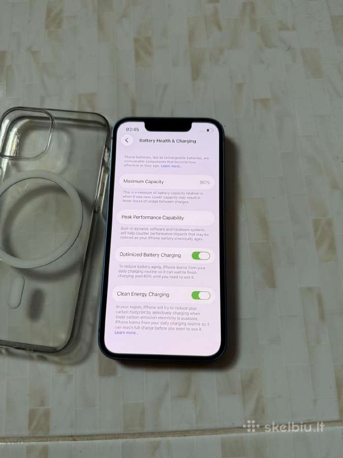 iPhone 13 mini 128gb Blue - nuotraukos Nr. 5