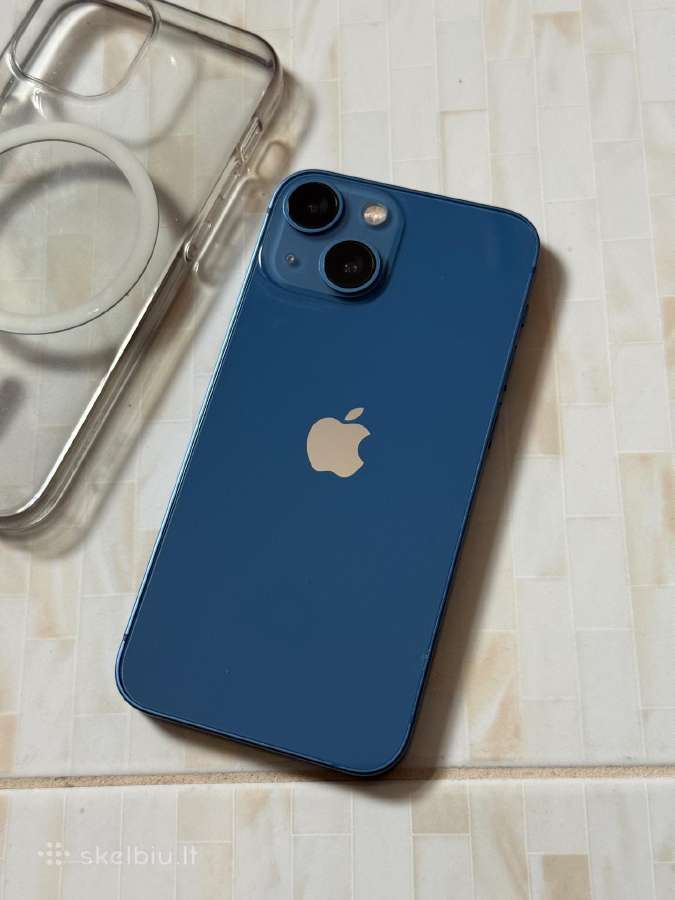 iPhone 13 mini 128gb Blue - nuotraukos Nr. 7