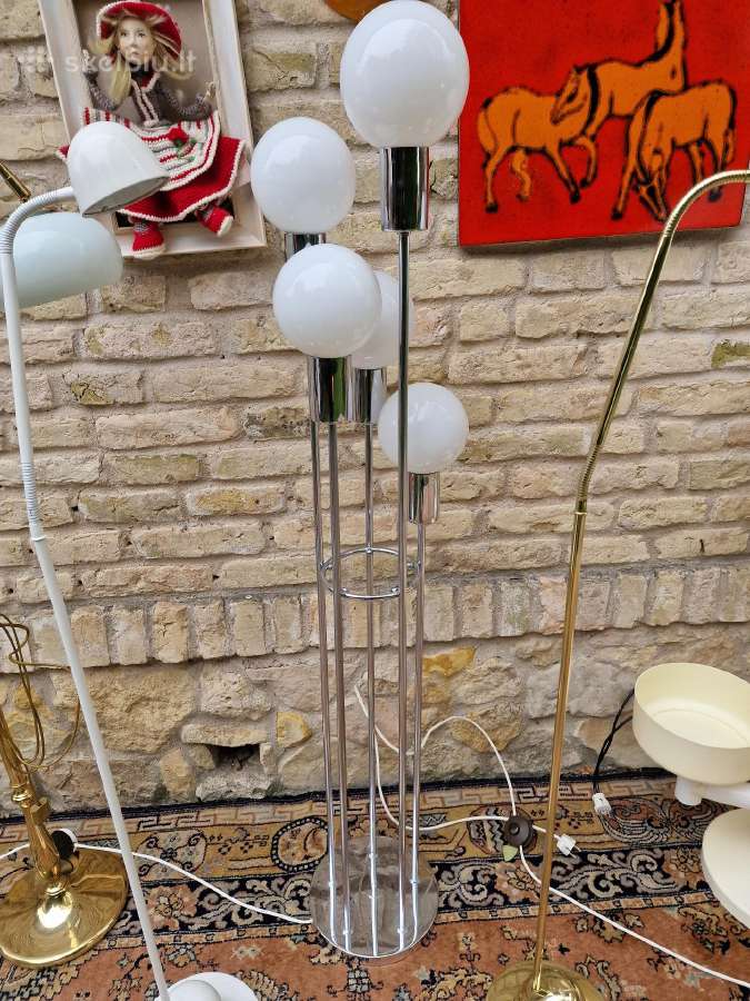 Vintažiniai Bauhaus ,Space Age st. toršerai - nuotraukos Nr. 7