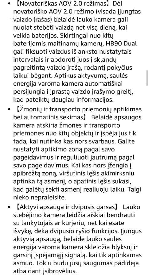 Vaizdo atebejimo kamera Ezviz Hb90 - nuotraukos Nr. 6