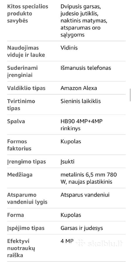 Vaizdo atebejimo kamera Ezviz Hb90 - nuotraukos Nr. 8