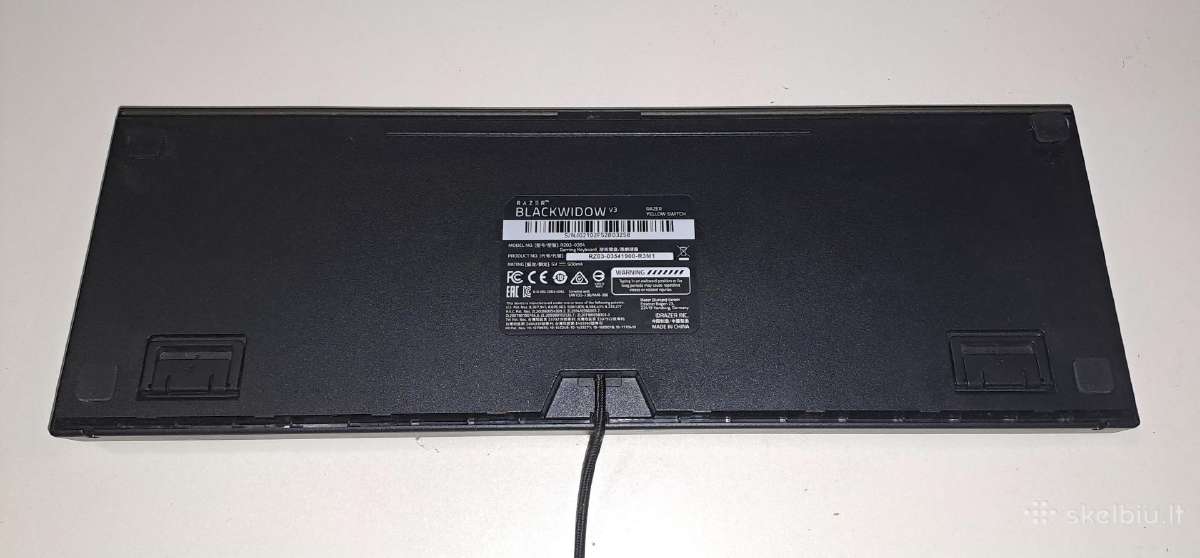 Razer Blackwidow v3 klavietūra - nuotraukos Nr. 3