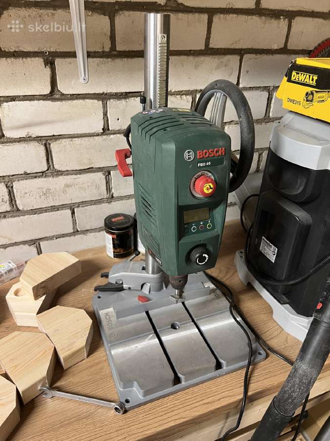 Bosch Pbd 40 gręžimo staklės - nuotraukos Nr. 2