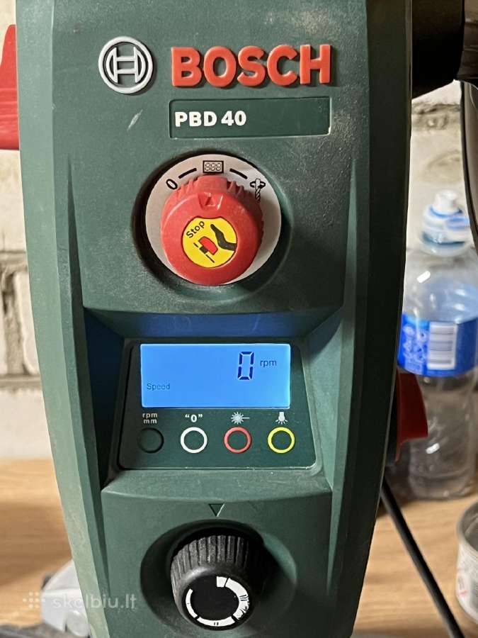 Bosch Pbd 40 gręžimo staklės - nuotraukos Nr. 3