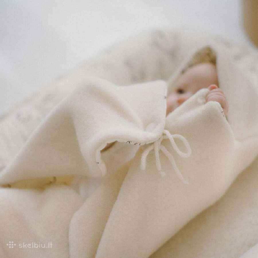 Flokati „minkštukas“ vilnonis vokelis 0–3 mėn. - nuotraukos Nr. 4