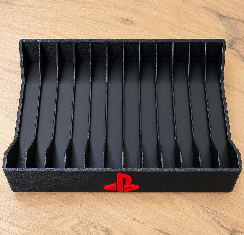 Playstation žaidimų dėžučių laikiklis - nuotraukos Nr. 2