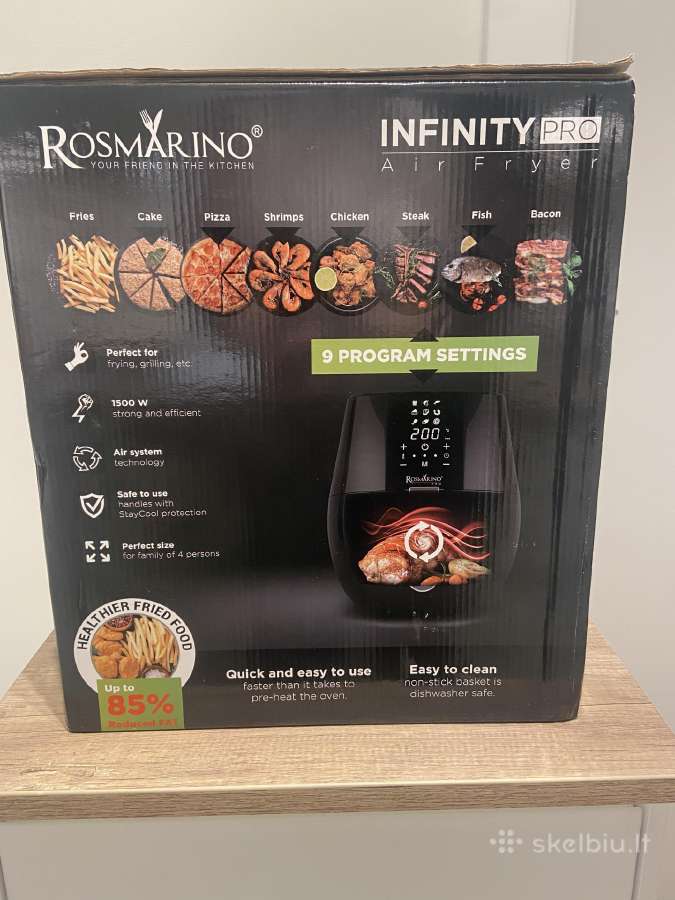 „Rosmarino Infinity Pro“ karšto oro gruzdintuvė - nuotraukos Nr. 4