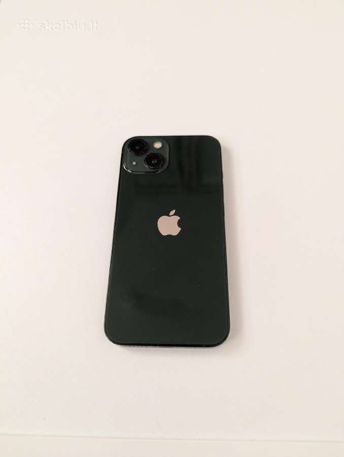 iPhone 13, žalios spalvos 128gb. - nuotraukos Nr. 3