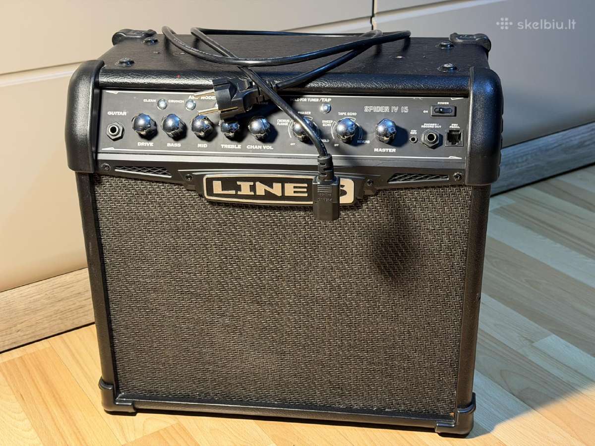 Line 6 Spider Iv 15 gitaros stiprintuvas - nuotraukos Nr. 10