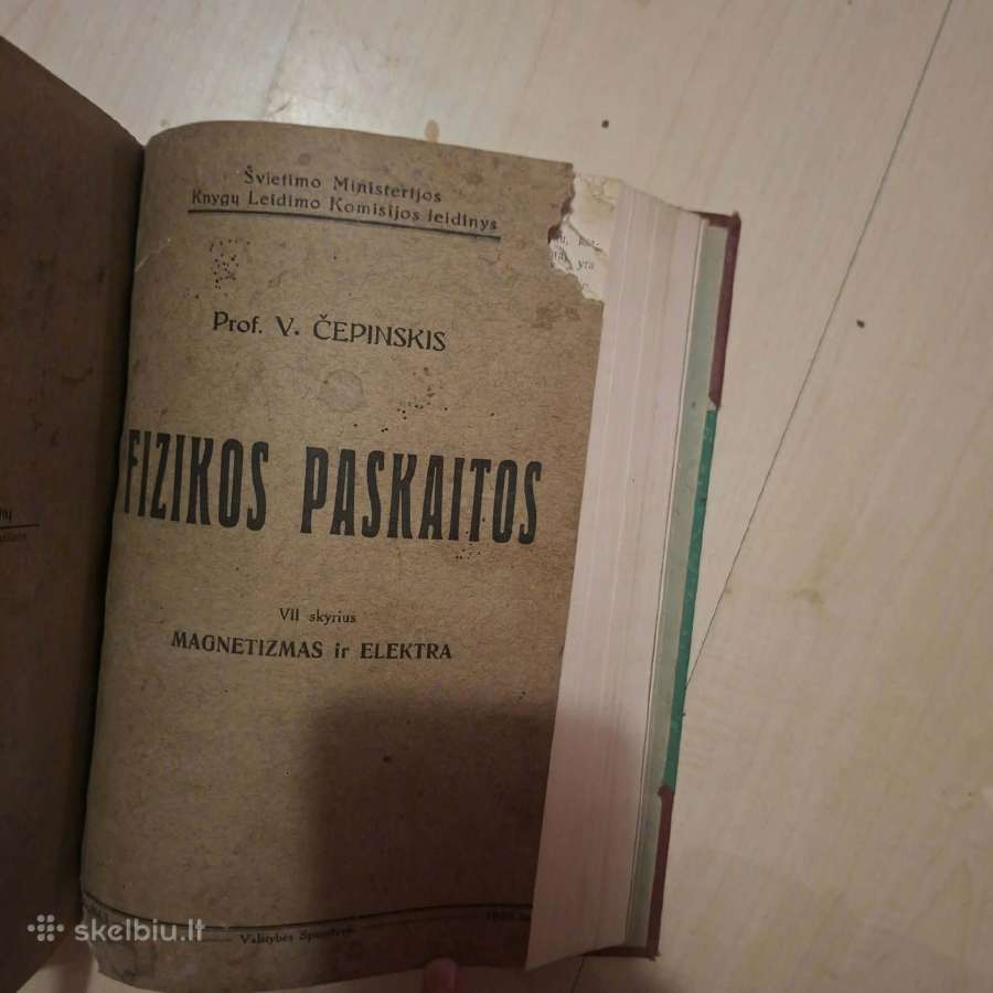 V.čepinskis. Fizikos paskaitos: I-VII tomas - nuotraukos Nr. 5