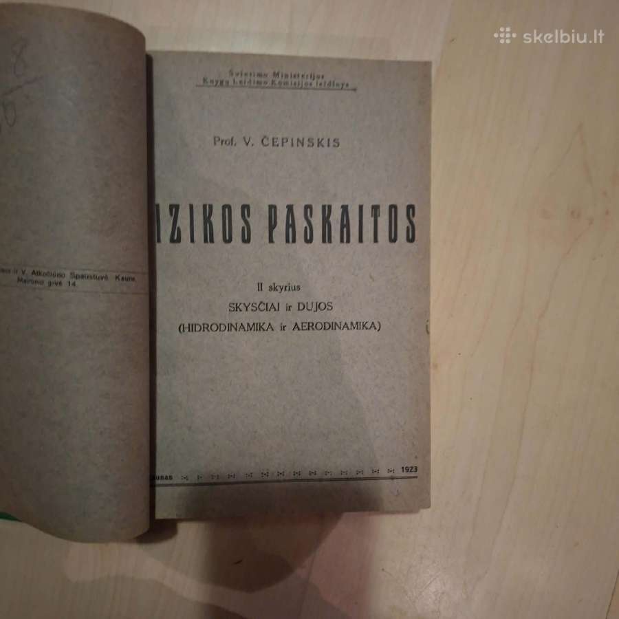 V.čepinskis. Fizikos paskaitos: I-VII tomas - nuotraukos Nr. 2