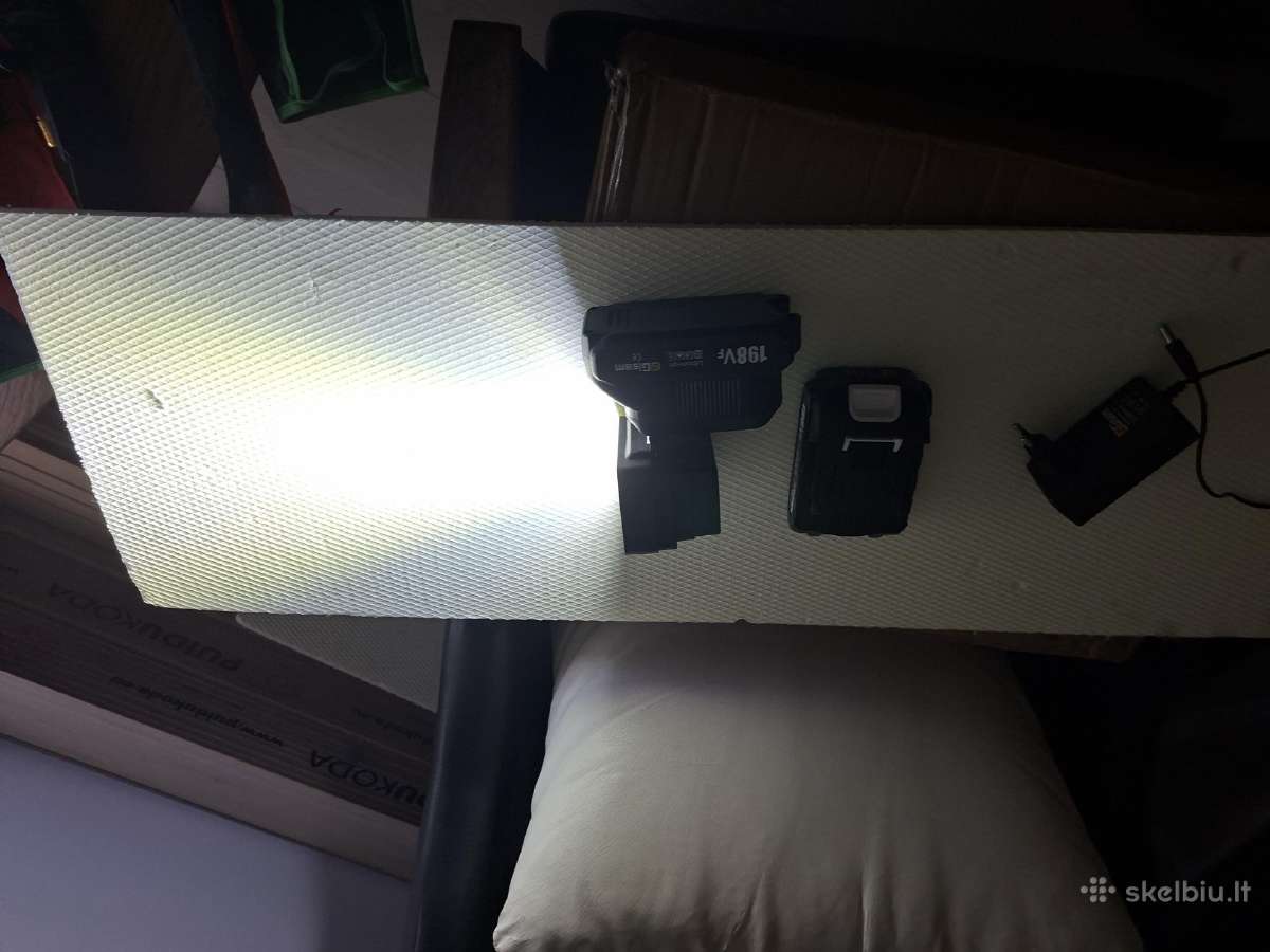 Prozektorius LED su baterijom tinka makita - nuotraukos Nr. 7