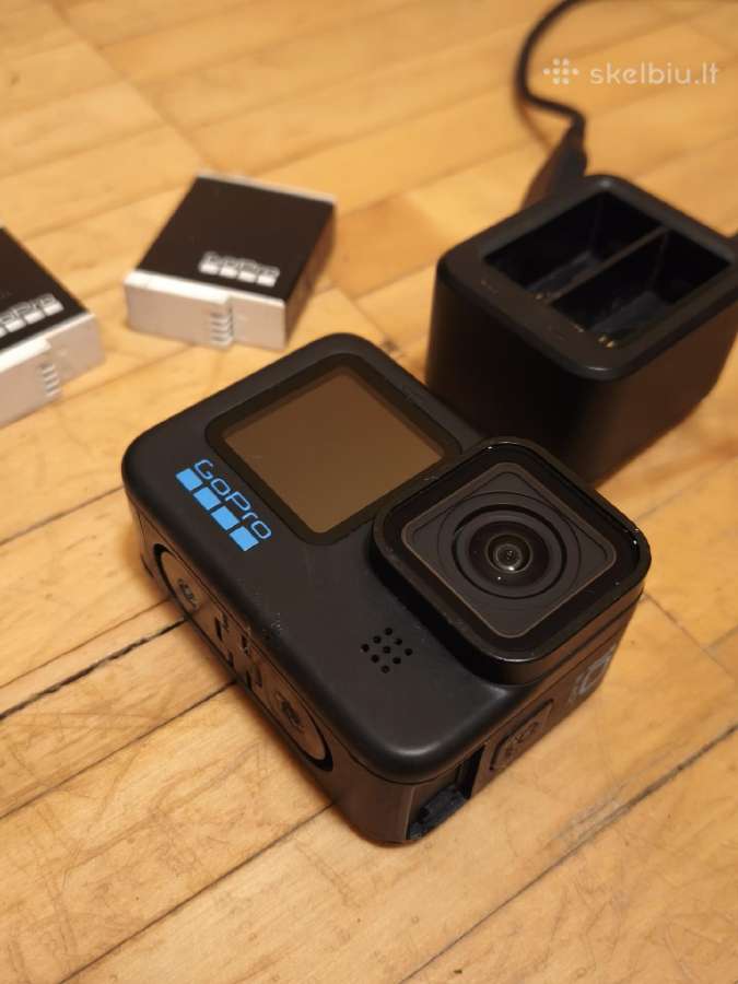 Gopro Hero10 Black rinkinys 2 baterijos - nuotraukos Nr. 2