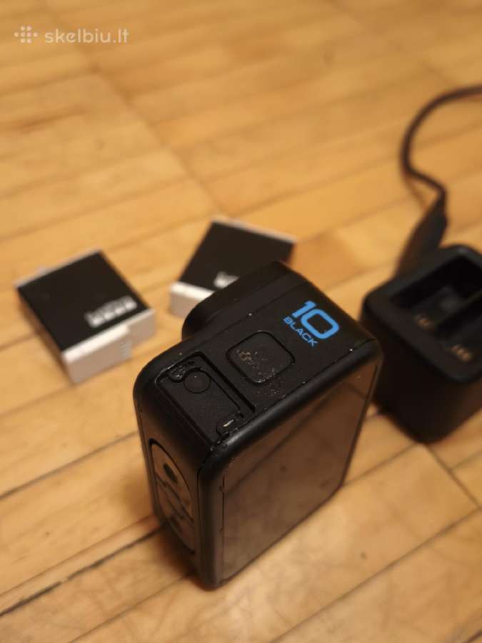 Gopro Hero10 Black rinkinys 2 baterijos - nuotraukos Nr. 3