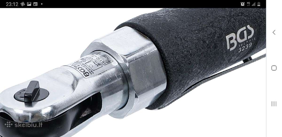 Pneumo rankena Bgs 3/8 10mm Germany - nuotraukos Nr. 2