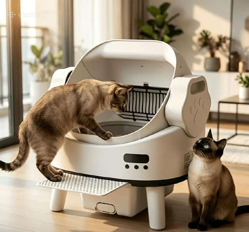 Automatinis kačių tualetas robotas - nuotraukos Nr. 3