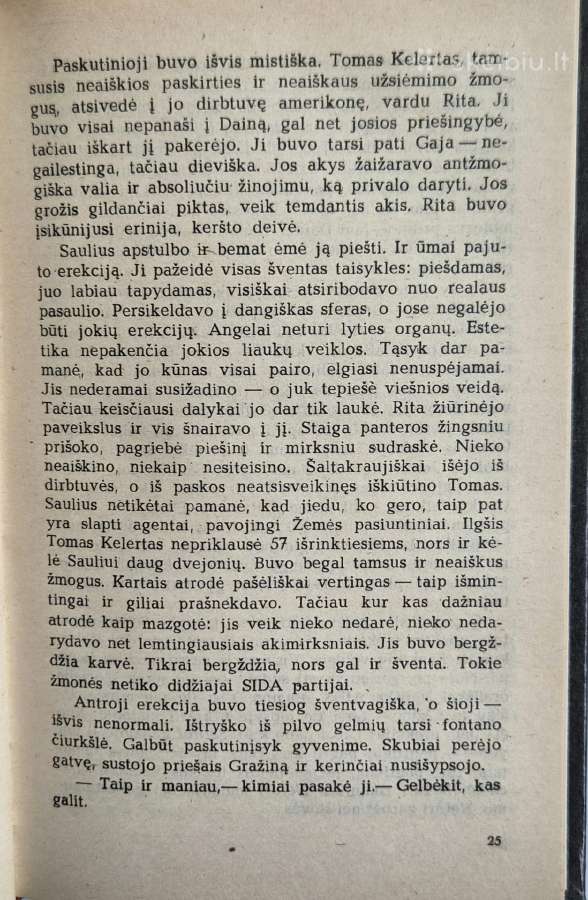 R.gavelis ''paskutinioji žemės žmonių karta'' - nuotraukos Nr. 3
